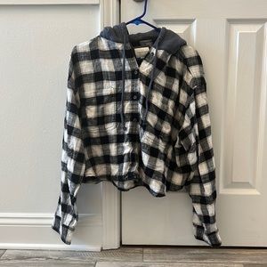 American eagle cropped sweatshirt